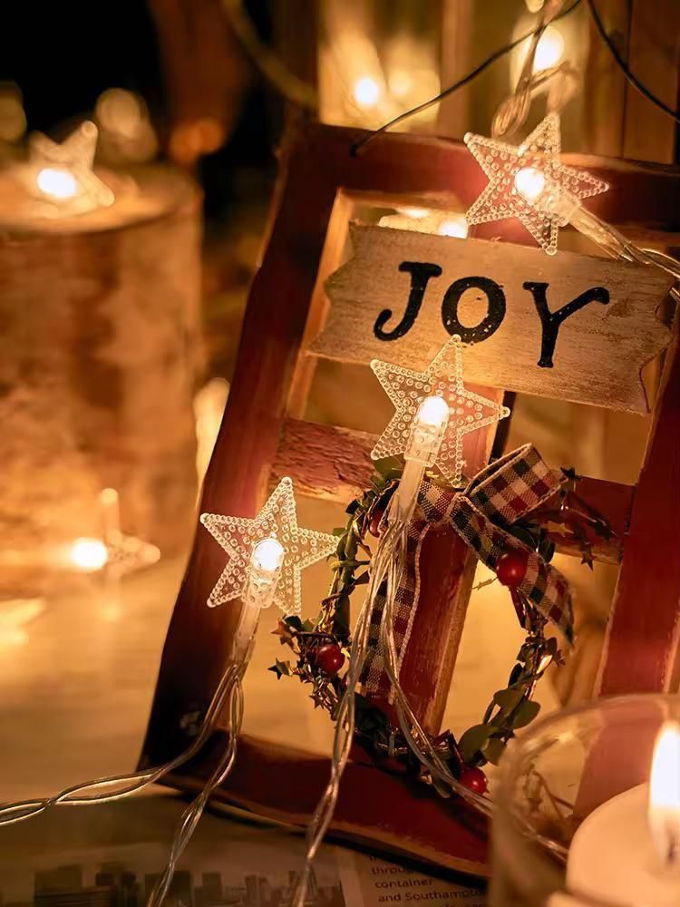 ✨ Star Fairy String Lights – Perfect for Diwali, Room & Party Decoration ✨