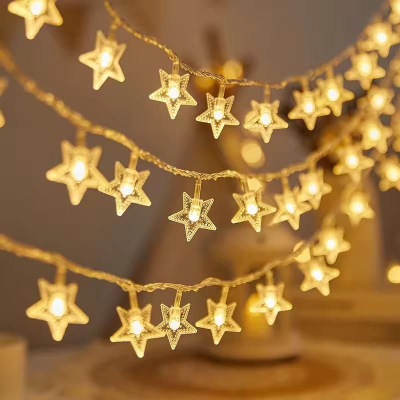✨ Star Fairy String Lights – Perfect for Diwali, Room & Party Decoration ✨